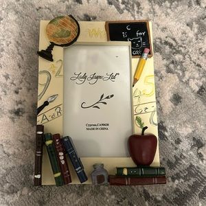 Teacher photo frame